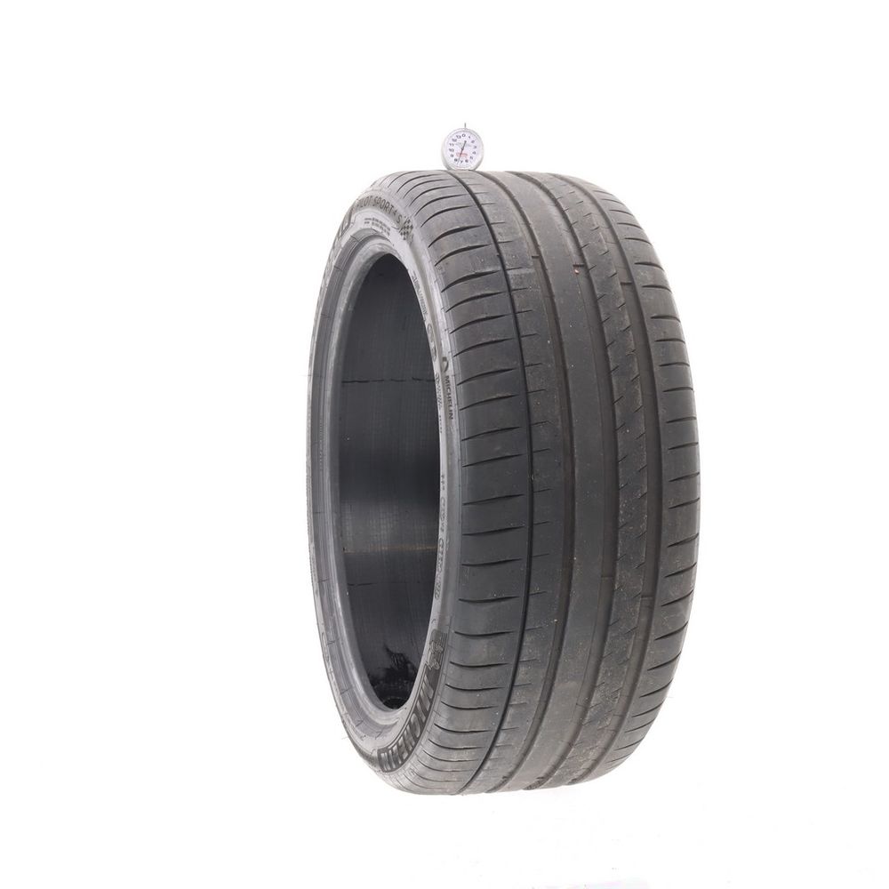 Set of (2) Used 255/40ZR21 Michelin Pilot Sport 4 S 102Y - 6.5-7.5/32 - Image 4