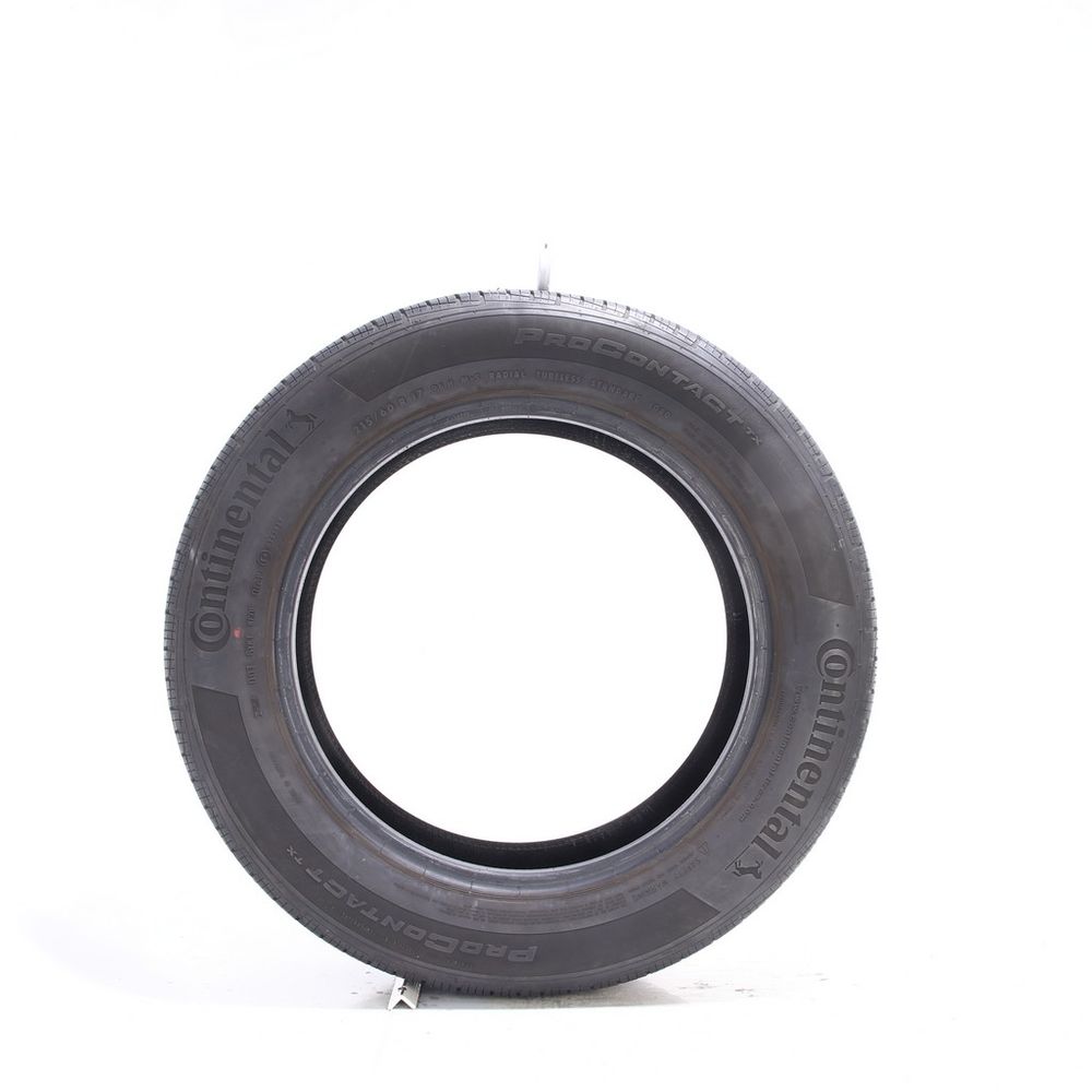 Set of (2) Used 215/60R17 Continental ProContact TX 96H - 6.5-8/32 - Image 3
