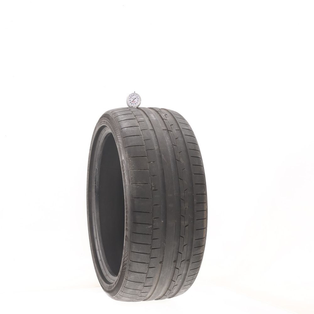 Used 255/35ZR19 Continental SportContact 6 MO1 96Y - 8.5/32 - Image 1