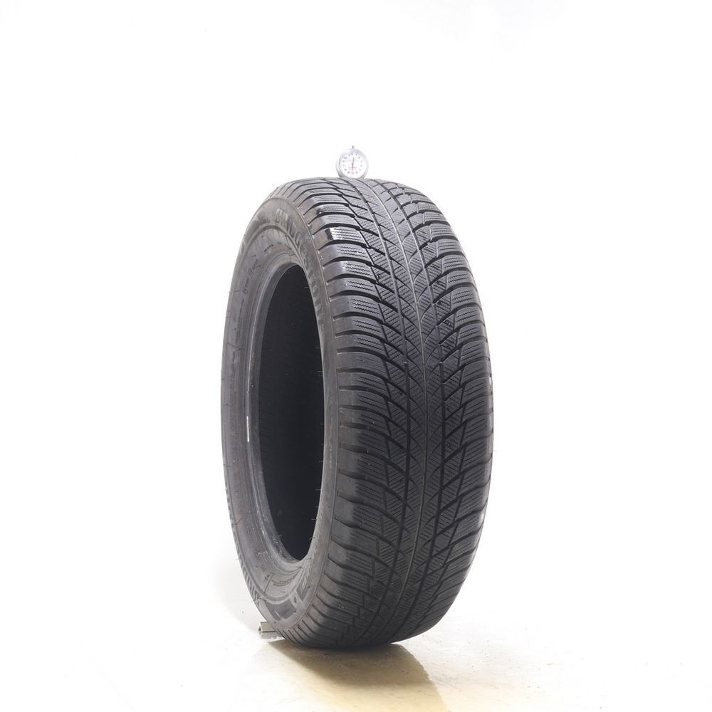 Set of (2) Used 225/60R18 Bridgestone Blizzak LM-001 RFT 104H - 5.5-7/32 - Image 4