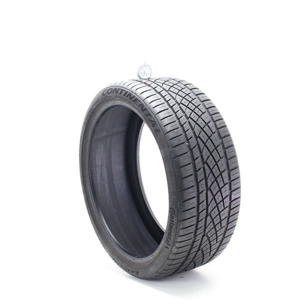 Set of (2) Used 245/35ZR20 Continental ExtremeContact DWS06 95Y - 7.5-8/32 - Image 1