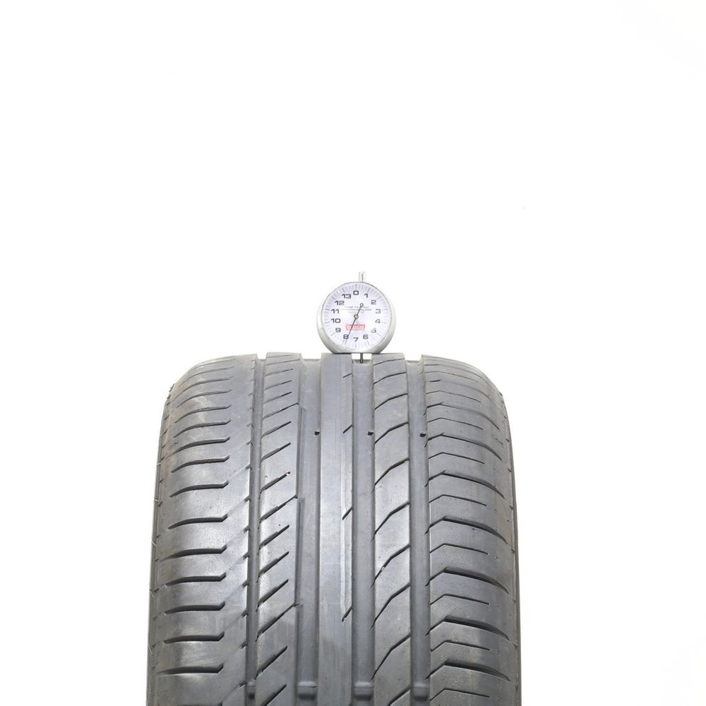 Set of (2) Used 225/45R18 Continental ContiSportContact 5 SSR 91Y - 7.5-8.5/32 - Image 2