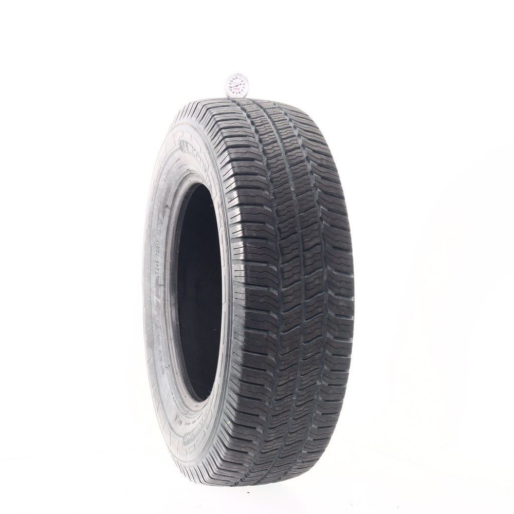 Set of (4) Used LT 245/70R17 Michelin Agilis CrossClimate  119/116R E - 9.5-10/32 - Image 1
