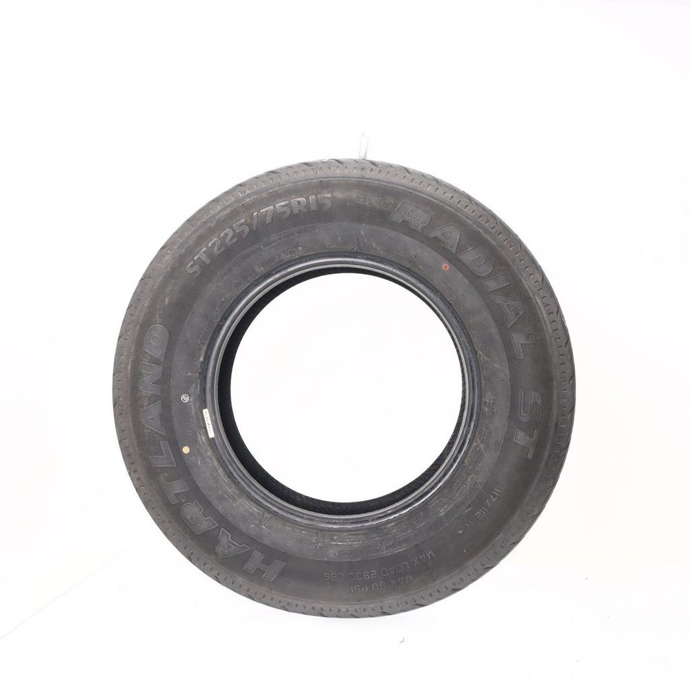 Set of (2) Used ST 225/75R15 Hartland Radial ST 117/112N E - 7-7.5/32 - Image 3