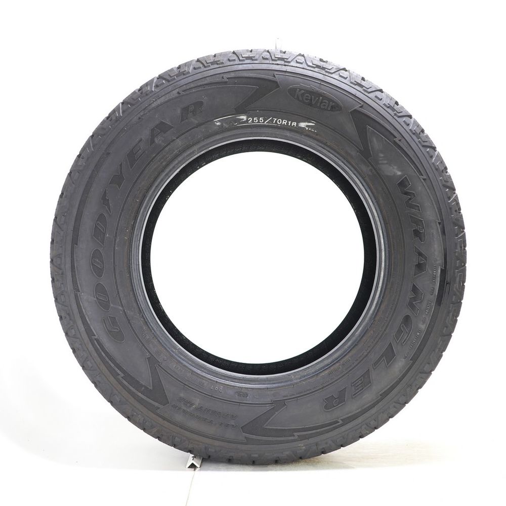 Set of (4) Used 255/70R18 Goodyear Wrangler All-Terrain Adventure Kevlar 113T - 9/32 - Image 3