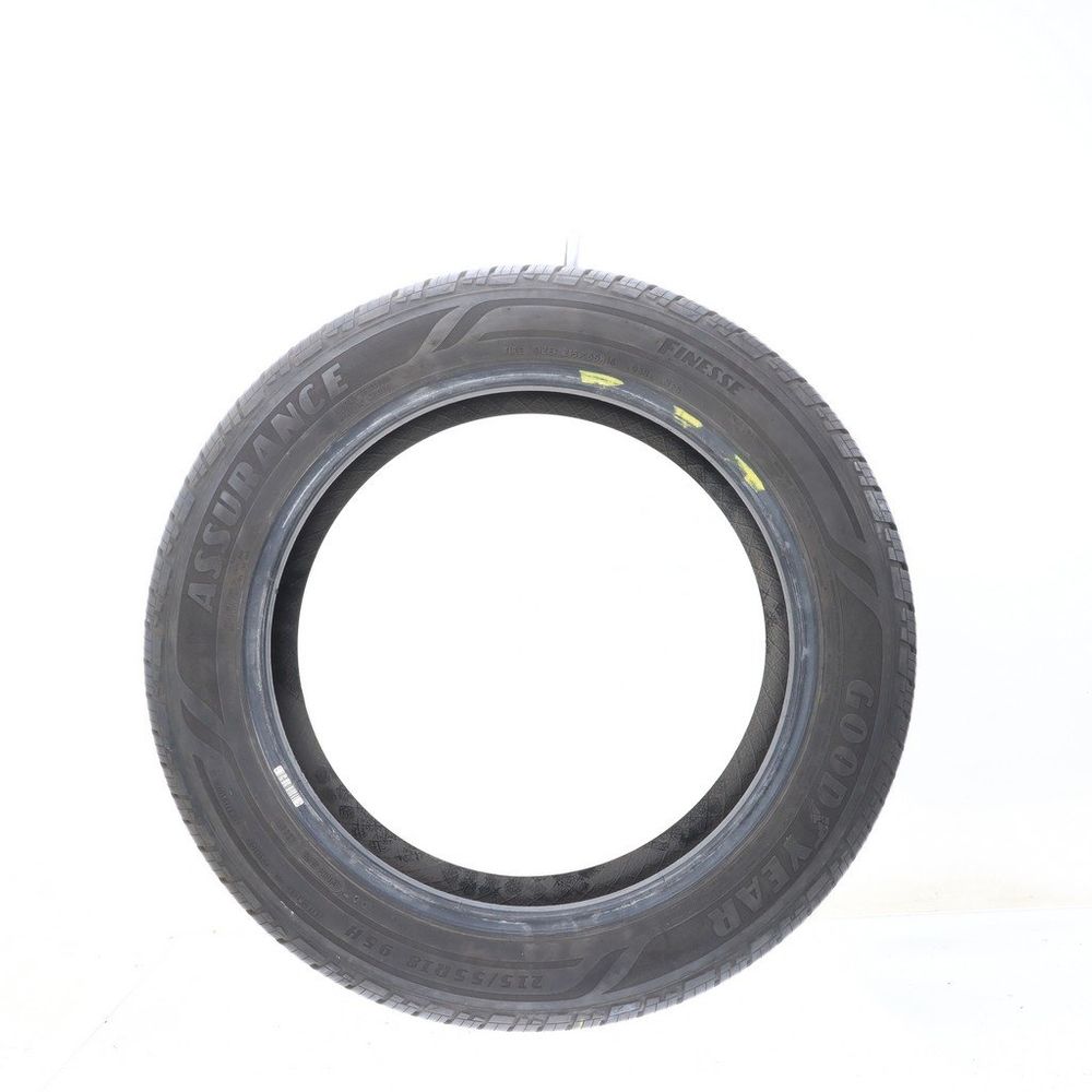 Set of (2) Used 215/55R18 Goodyear Assurance Finesse 95H - 8-8.5/32 - Image 3