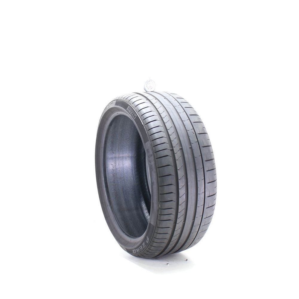 Set of (2) Used 245/35ZR19 Pirelli P Zero PZ4 AO 93Y - 5.5-6/32 - Image 4