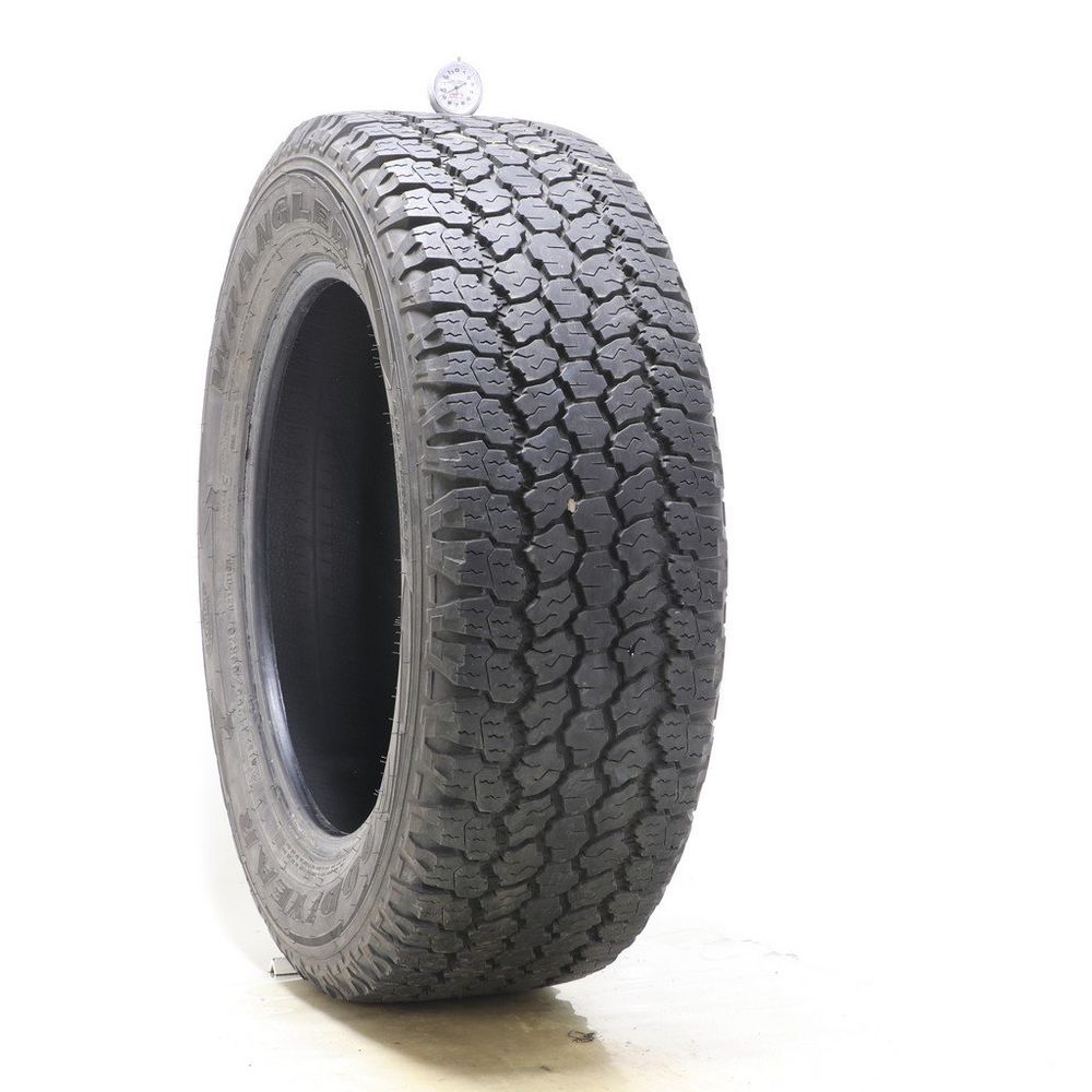 Used LT 265/60R20 Goodyear Wrangler All-Terrain Adventure Kevlar 121/118R E - 9/32 - Image 1