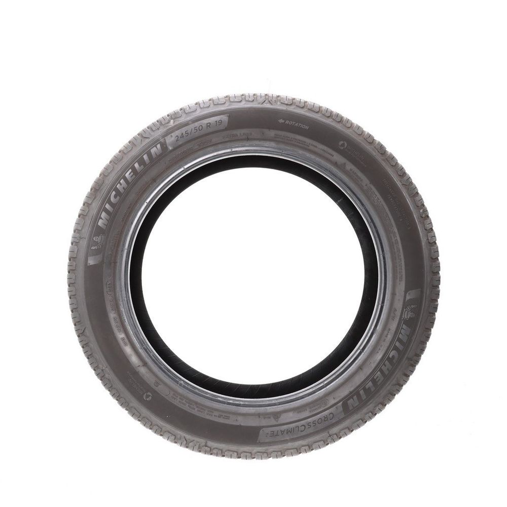 Set of (2) Used 245/50R19 Michelin CrossClimate 2 105V - 8-9/32 - Image 3