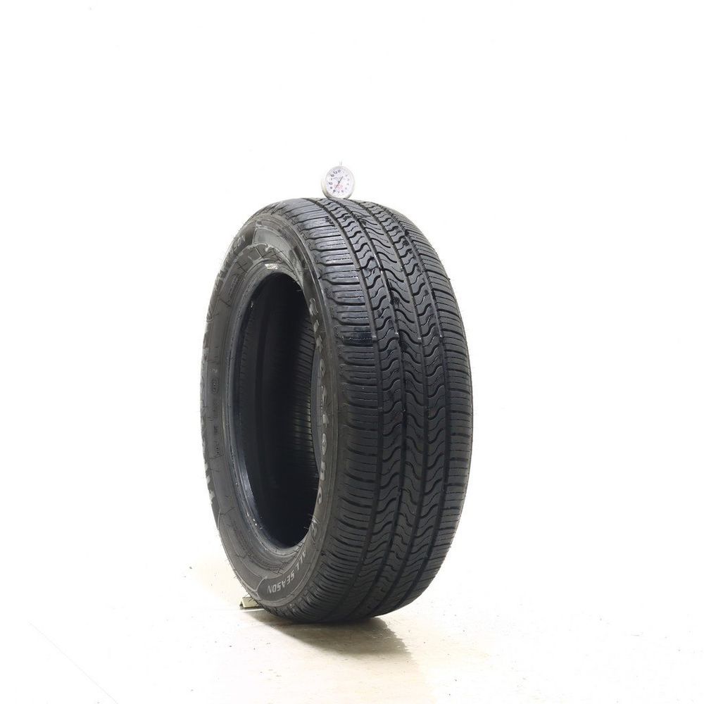 Set of (2) Used 205/55R16 Firestone All Season (Firestone) 91H - 8/32 - Image 1