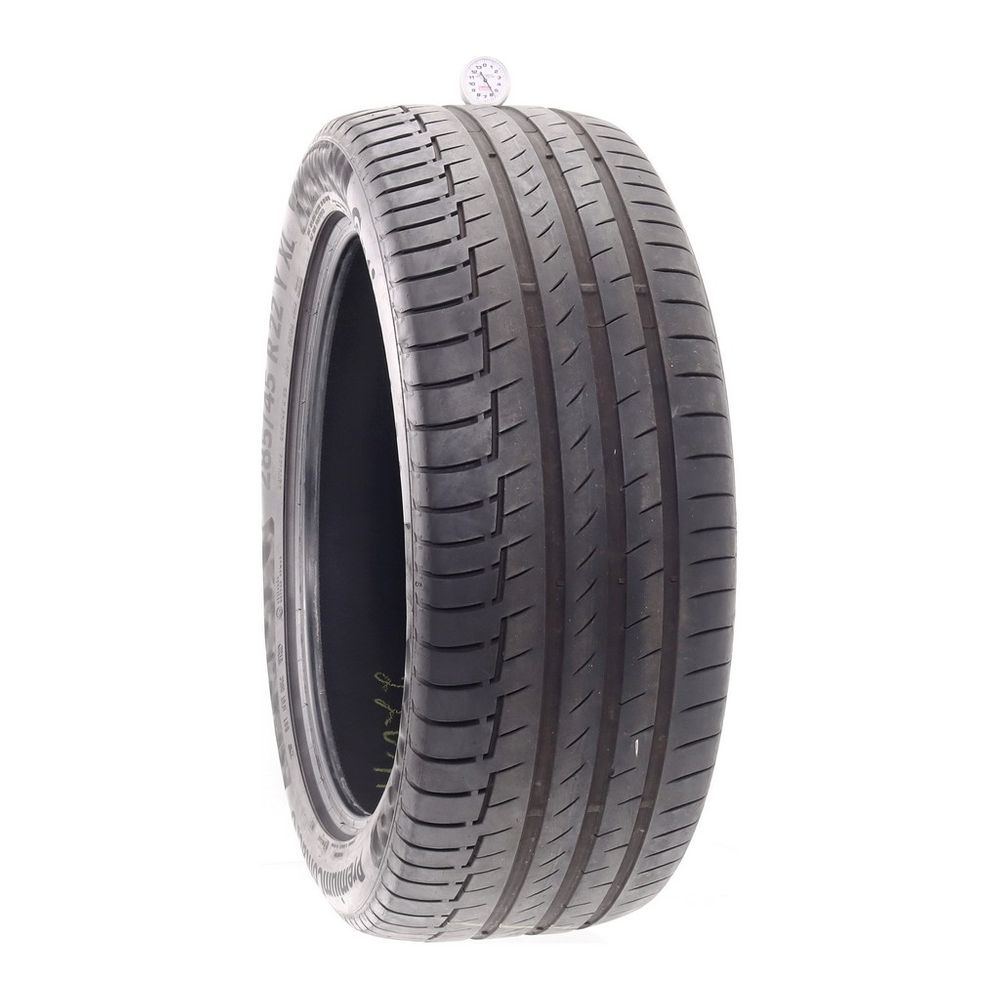 Set of (2) Used 285/45R22 Continental PremiumContact 6 MO 114Y - 5.5-6/32 - Image 1
