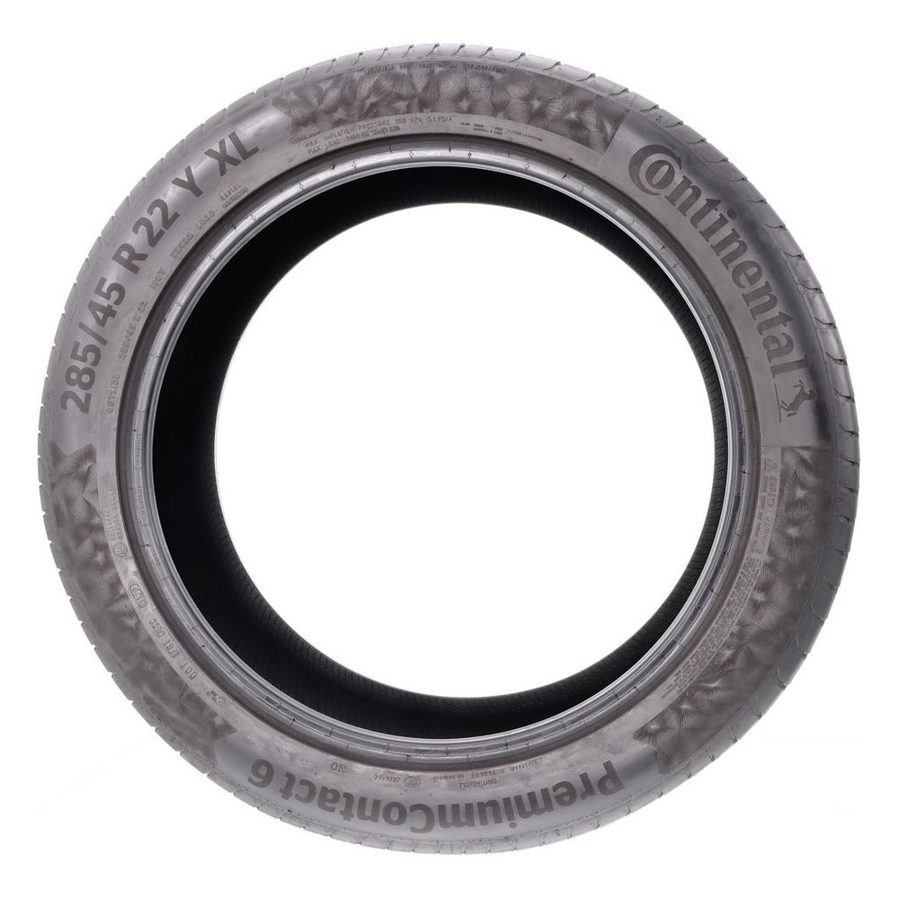 Set of (2) Used 285/45R22 Continental PremiumContact 6 MO 114Y - 5.5-6/32 - Image 3