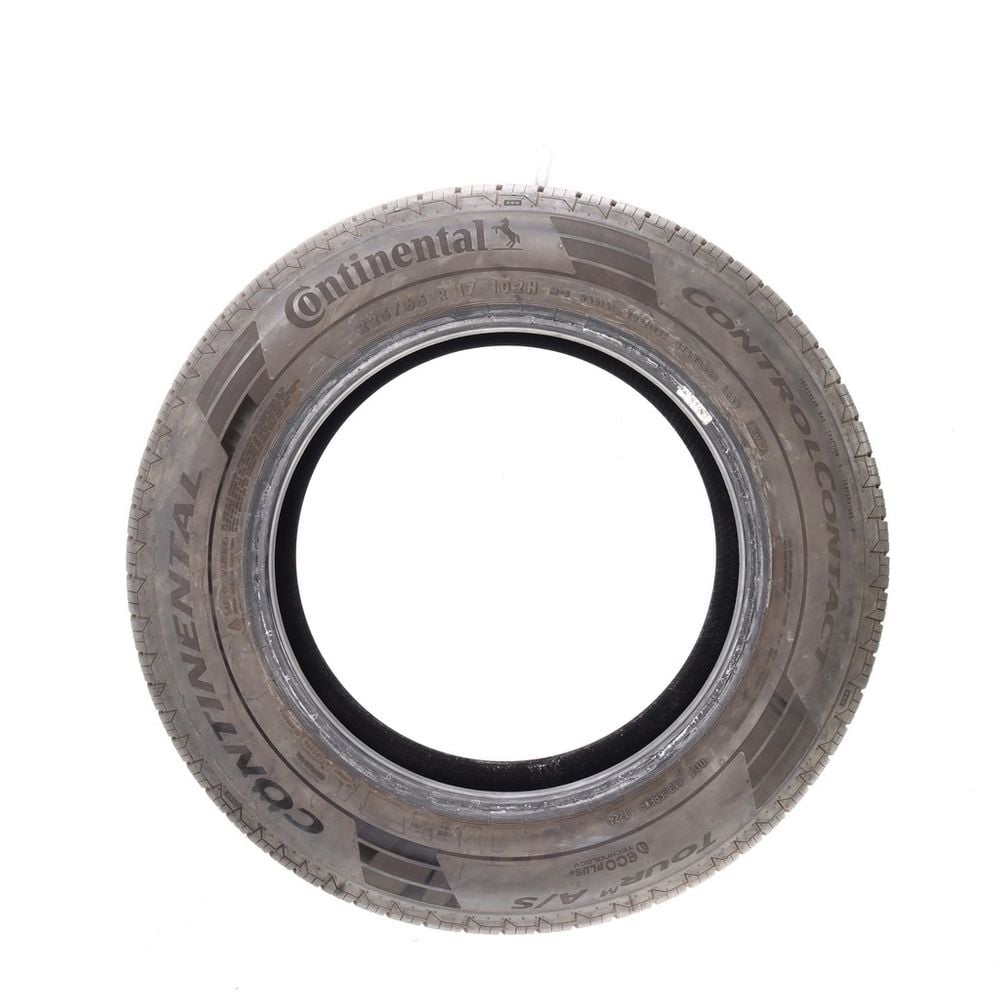 Set of (2) Used 225/65R17 Continental ControlContact Tour M A/S EV 102H - 9-10/32 - Image 3