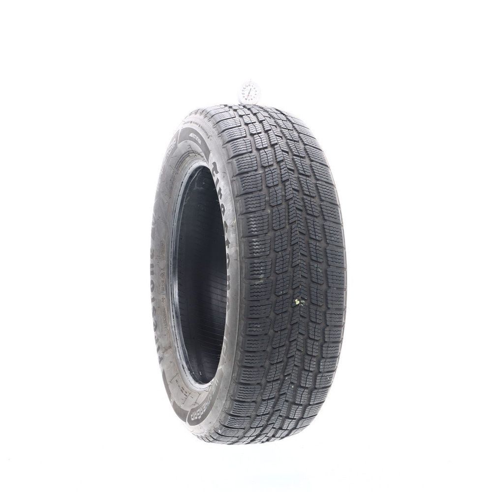 Set of (2) Used 225/60R18 Firestone WeatherGrip 100H - 7.5-8.5/32 - Image 1