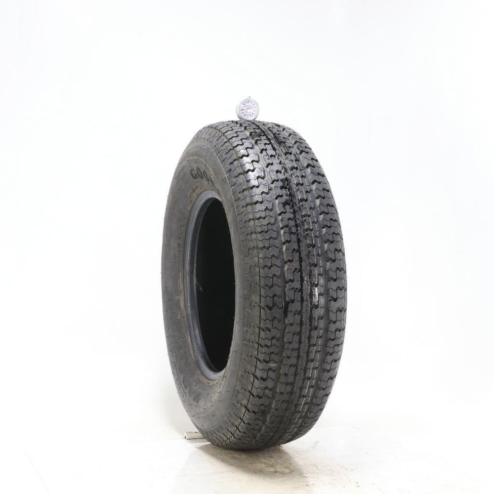 Set of (2) Used ST 225/75R15 Goodyear Marathon 1N/A D - 9.5/32 - Image 1
