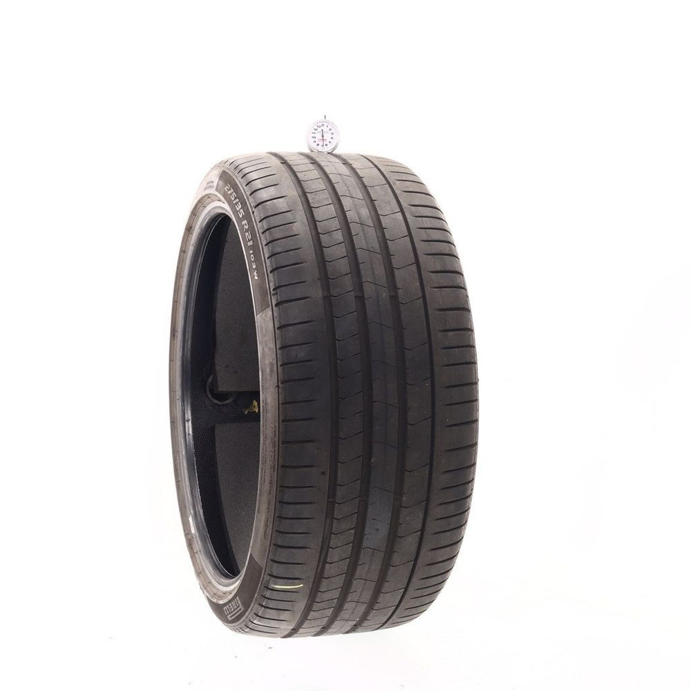 Used 275/35R21 Pirelli P Zero PZ4 T1 Elect PNCS 103W - 6.5/32 - Image 1