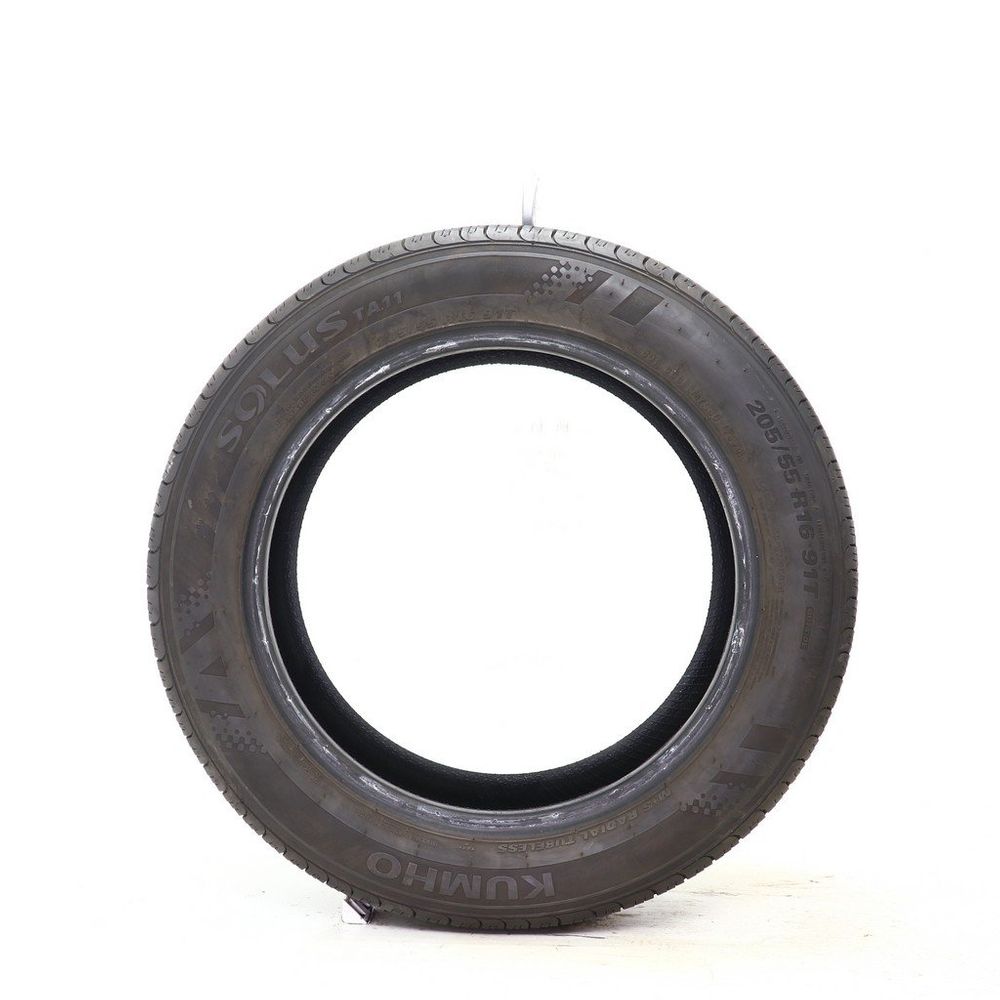 Set of (2) Used 205/55R16 Kumho Solus TA11 91T - 7.5-9/32 - Image 3
