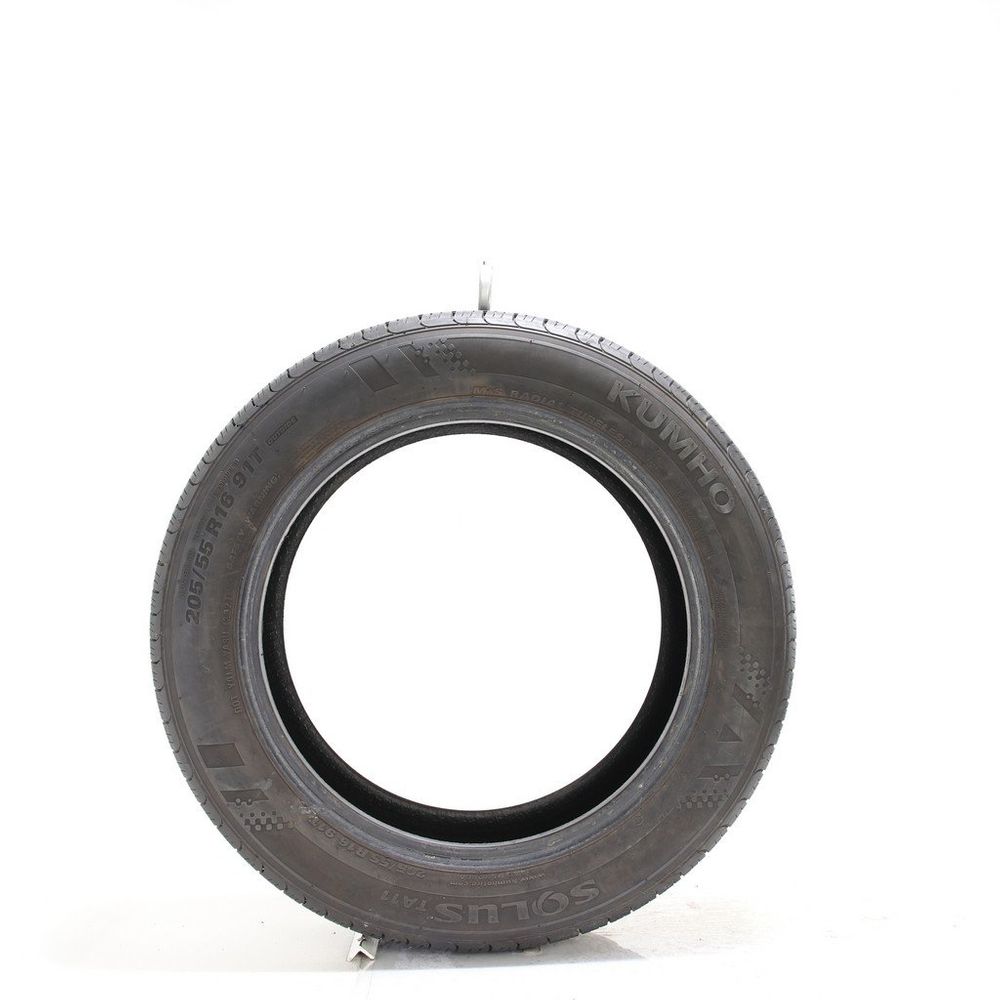 Set of (2) Used 205/55R16 Kumho Solus TA11 91T - 7.5-9/32 - Image 6