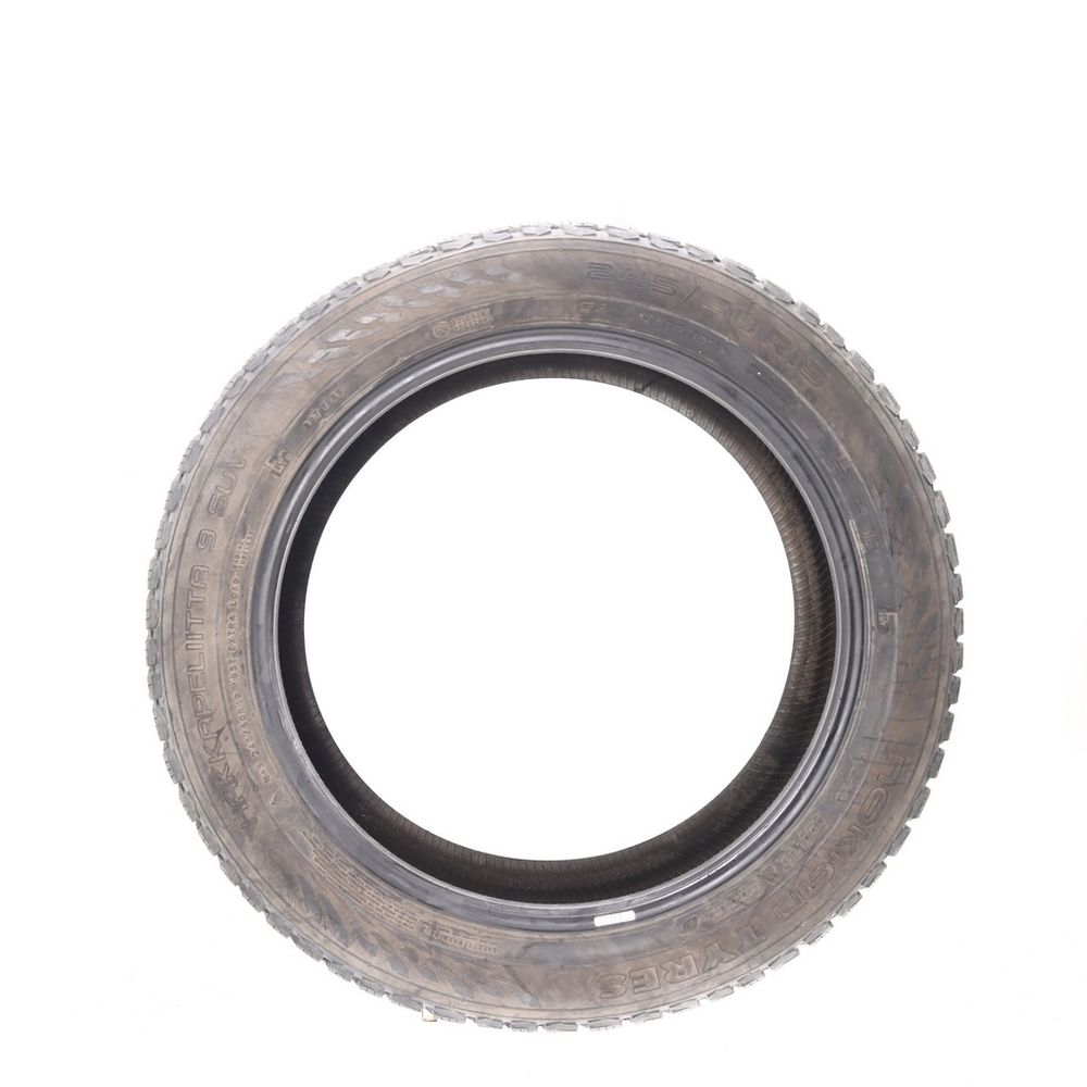 Set of (2) Used 245/50R19 Nokian Hakkapeliitta 9 SUV Studded 105T - 11/32 - Image 3