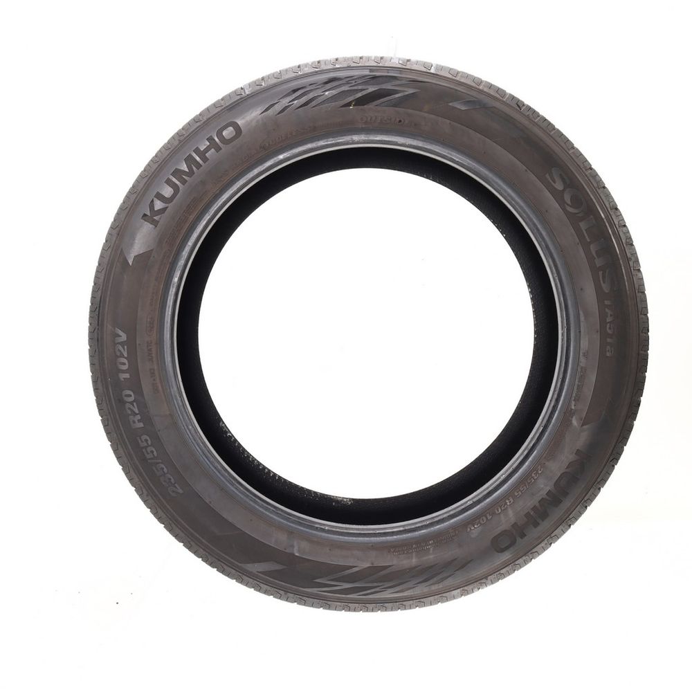 Set of (2) Used 235/55R20 Kumho Solus TA51a 102V - 8-9/32 - Image 6
