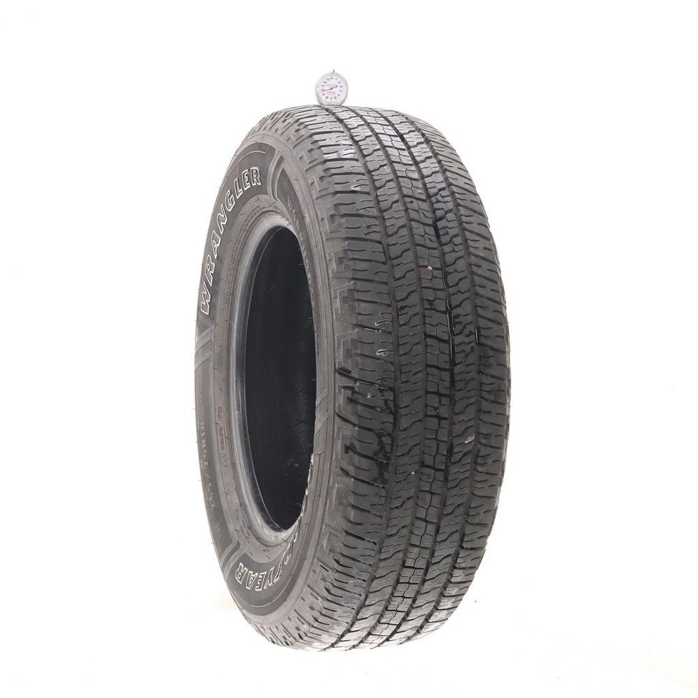 Set of (2) Used 265/70R18 Goodyear Wrangler Workhorse HT 116T - 9.5-10.5/32 - Image 1
