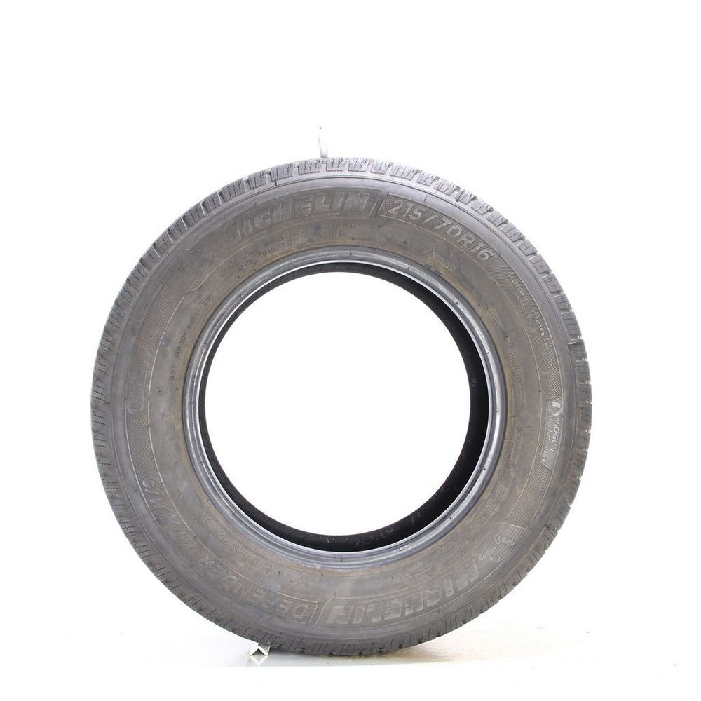 Set of (2) Used 215/70R16 Michelin Defender LTX M/S 100H - 7-7.5/32 - Image 3