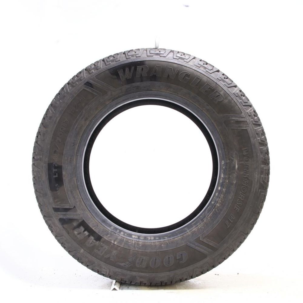 Used LT 245/70R17 Goodyear Wrangler Workhorse HT 119/116R E - 11/32 - Image 3