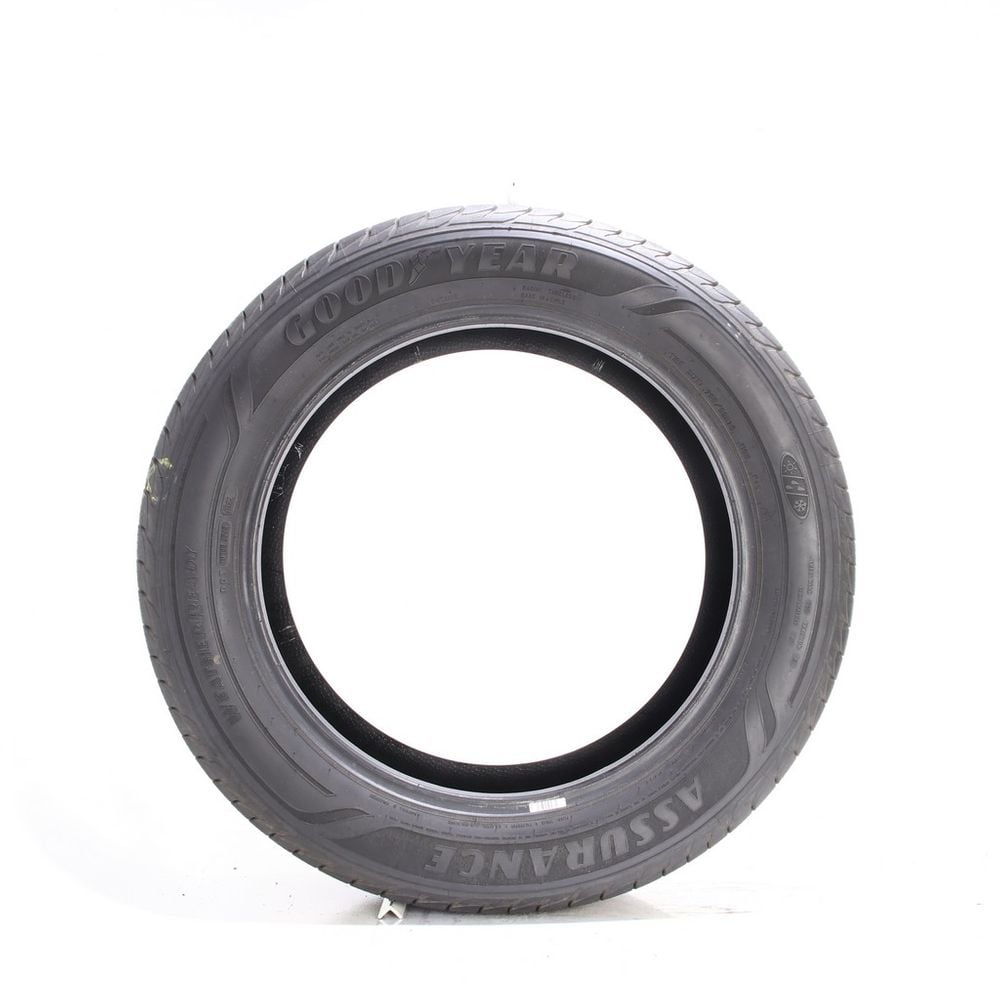 Set of (4) Used 255/55R20 Goodyear Assurance WeatherReady 110H - 7-7.5/32 - Image 3