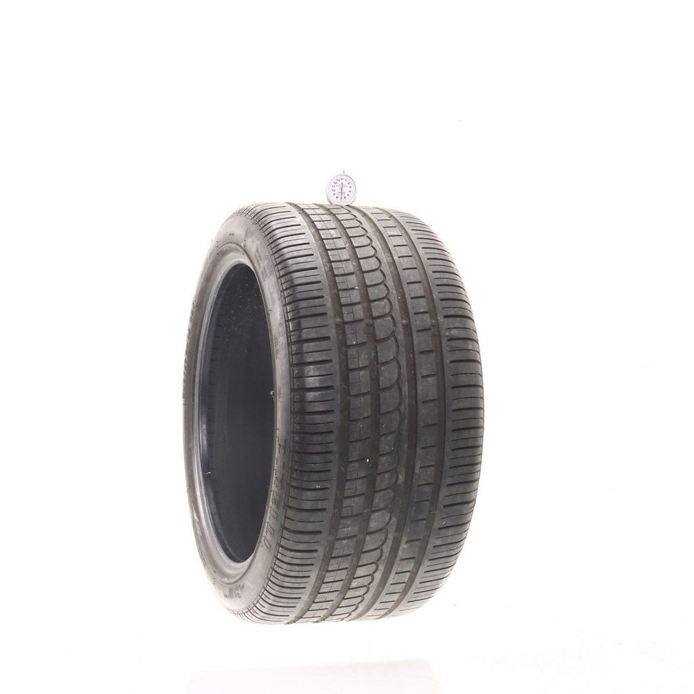 Used 295/35ZR18 Pirelli P Zero Rosso 99Y - 7/32 - Image 1