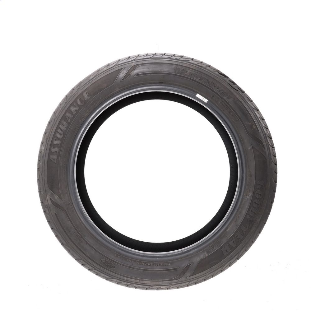 Set of (2) Used 235/55R20 Goodyear Assurance WeatherReady 102V - 9-10/32 - Image 3