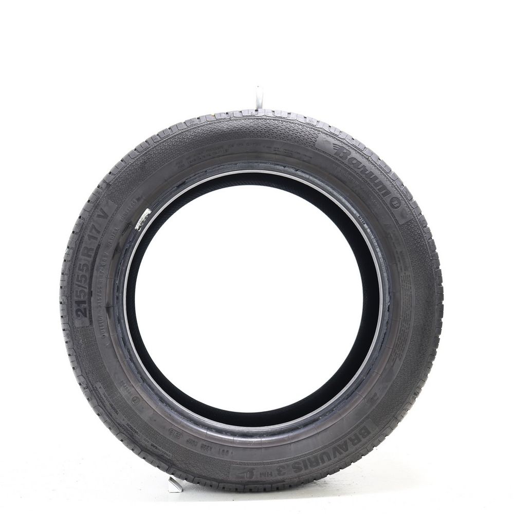 Set of (2) Used 215/55R17 Barum Bravuris 3 HM 94V - 9.5-10/32 - Image 6