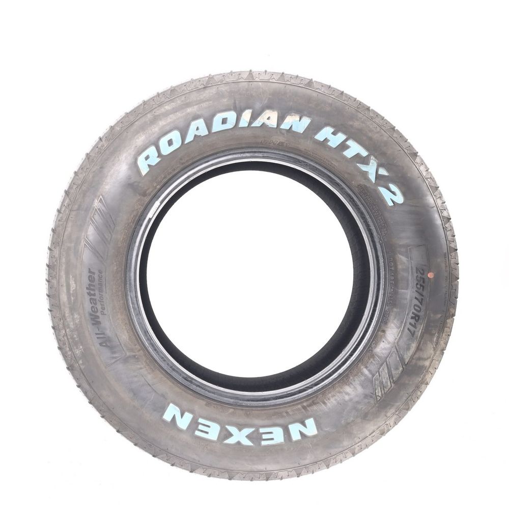 Set of (2) Used 255/70R17 Nexen Roadian HTX 2 RH51 112T - 8.5-9/32 - Image 3