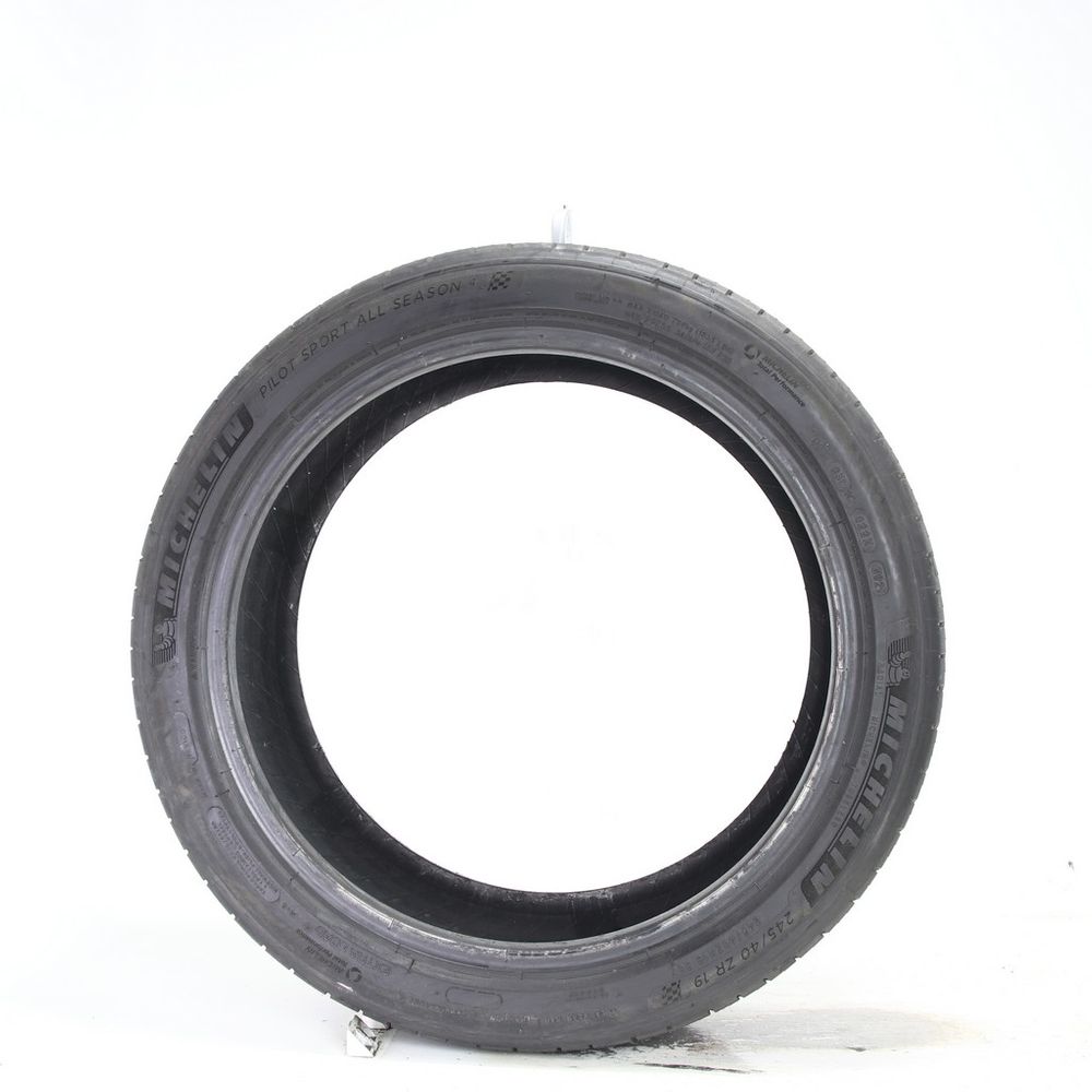 Set of (2) Used 245/40ZR19 Michelin Pilot Sport All Season 4 98Y - 8/32 - Image 3