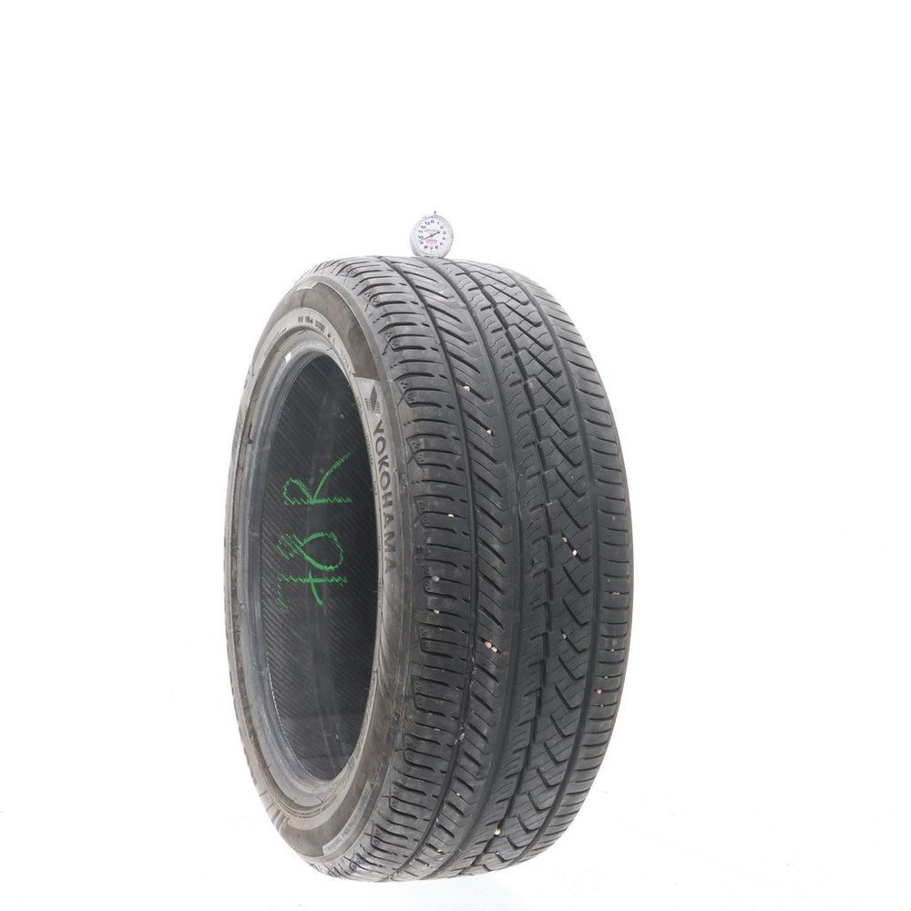 Set of (2) Used 255/45R19 Yokohama Advan Sport EV A/S E+ 104W - 9.5/32 - Image 1