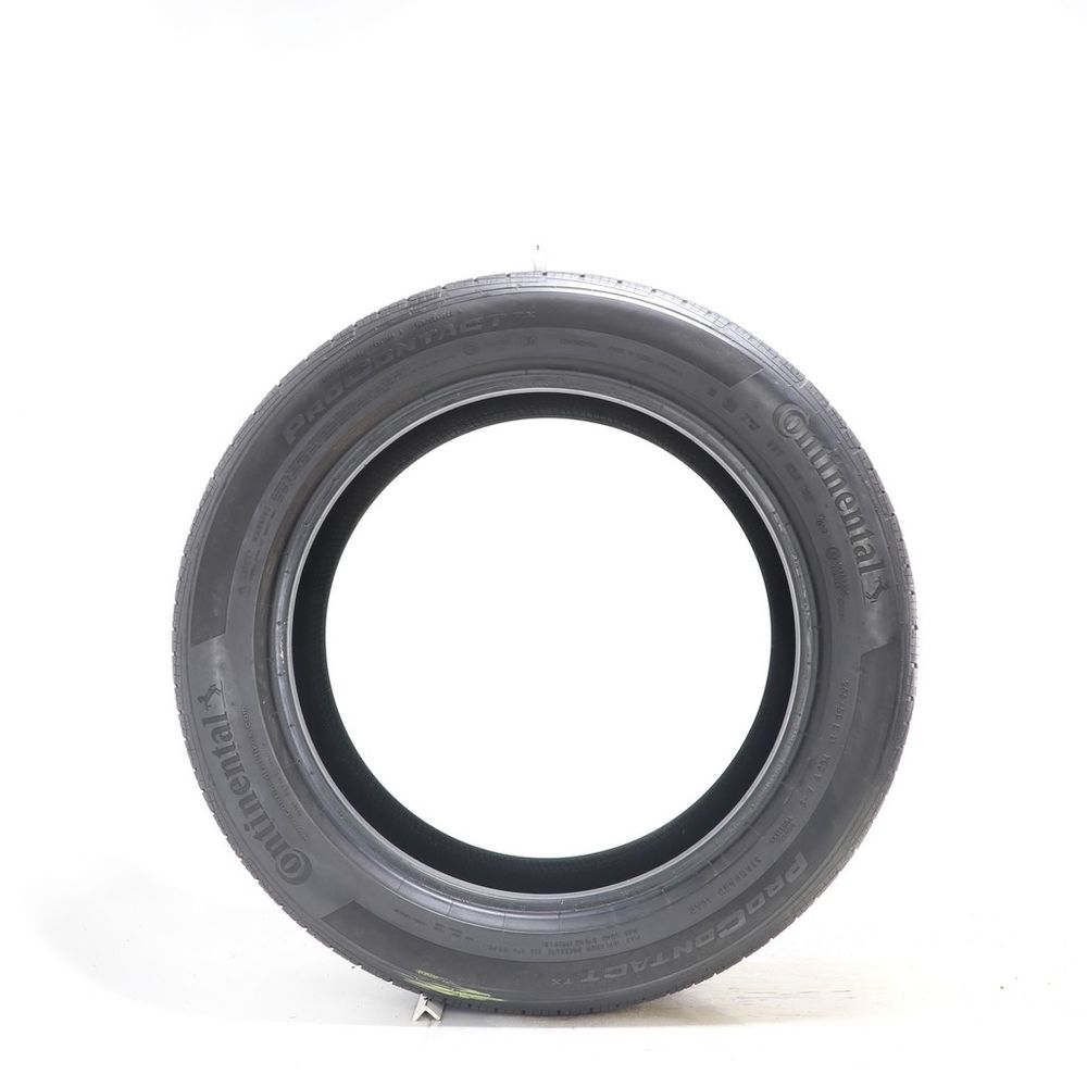 Set of (2) Used 255/50R19 Continental ProContact TX NO 103V - 5/32 - Image 3