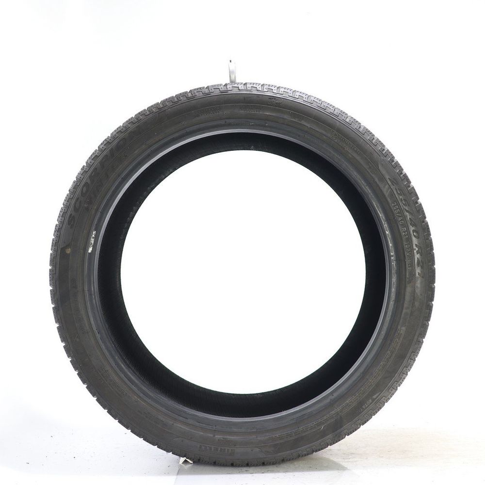 Set of (2) Used 255/40R21 Pirelli Scorpion Winter 102V - 7-8.5/32 - Image 3
