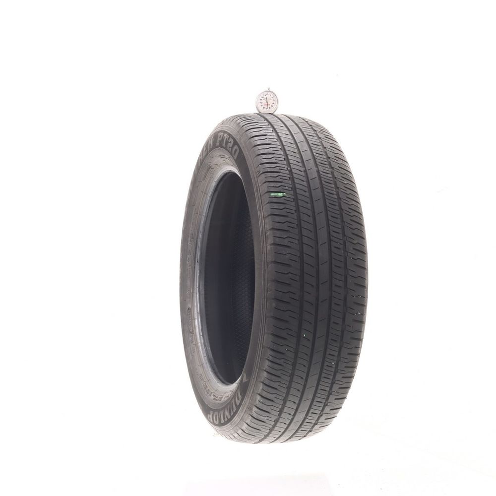 Set of (2) Used 225/60R18 Dunlop Grandtrek PT20 100H - 6.5/32 - Image 1