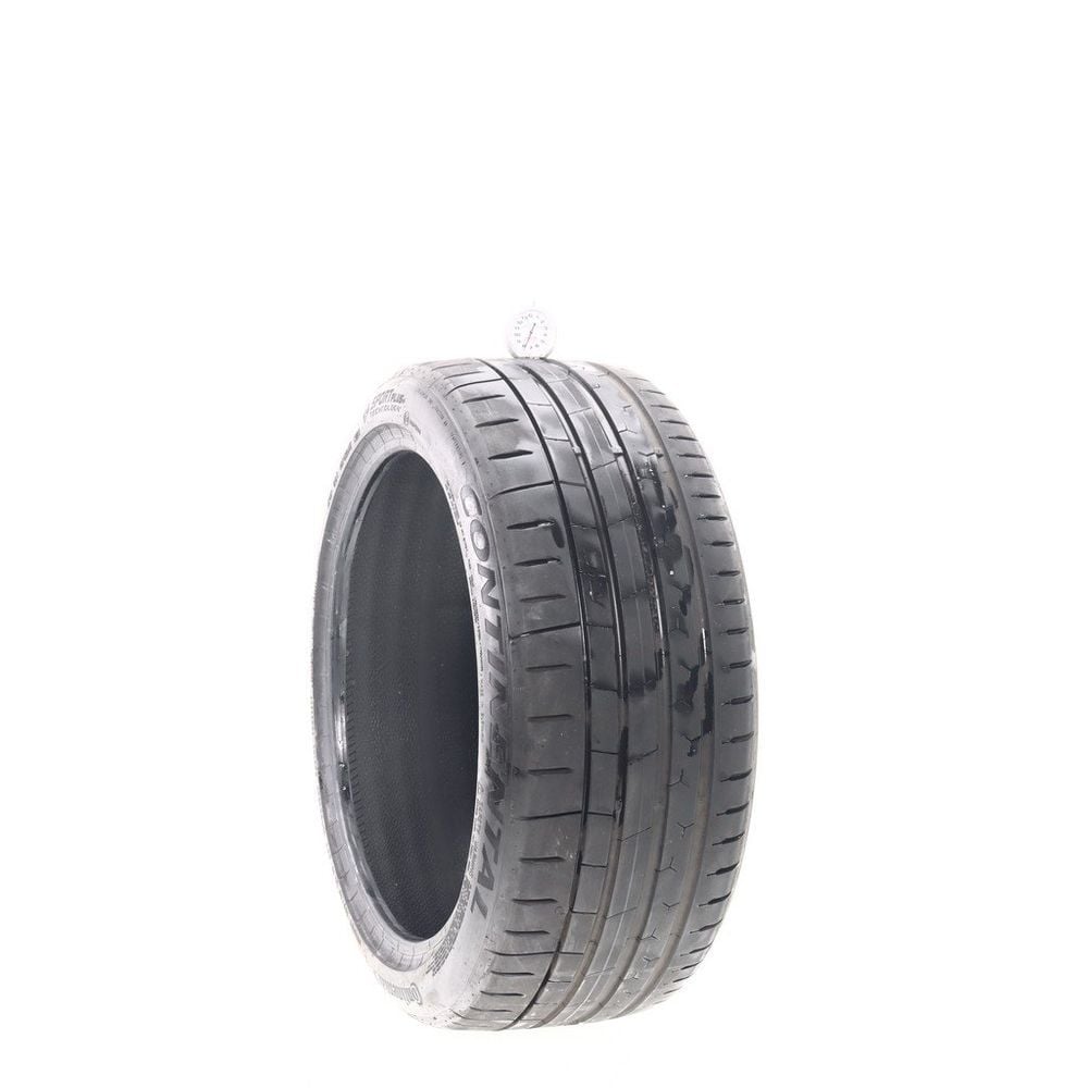 Set of (2) Used 235/40ZR18 Continental ExtremeContact Sport 02 95Y - 7.5/32 - Image 1