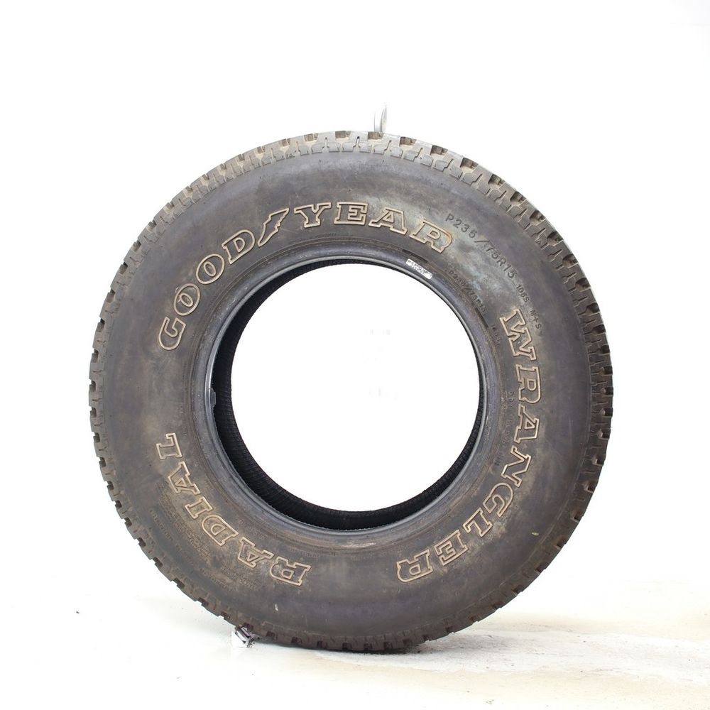 Set of (2) Used 235/75R15 Goodyear Wrangler Radial 105S - 9-9.5/32 - Image 3
