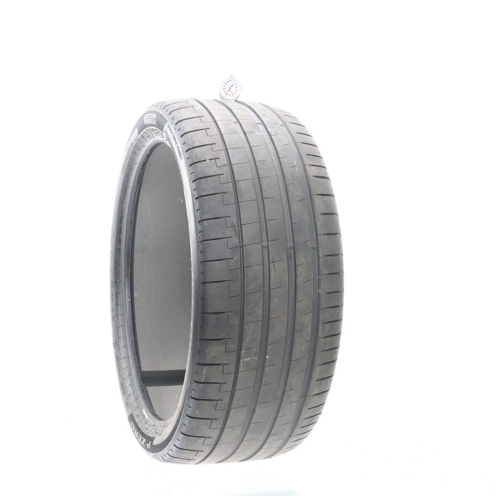 Set of (2) Used 285/35R23 Pirelli P Zero PZ5 LM1 Elect PNCS 110Y - 7.5-8/32 - Image 4