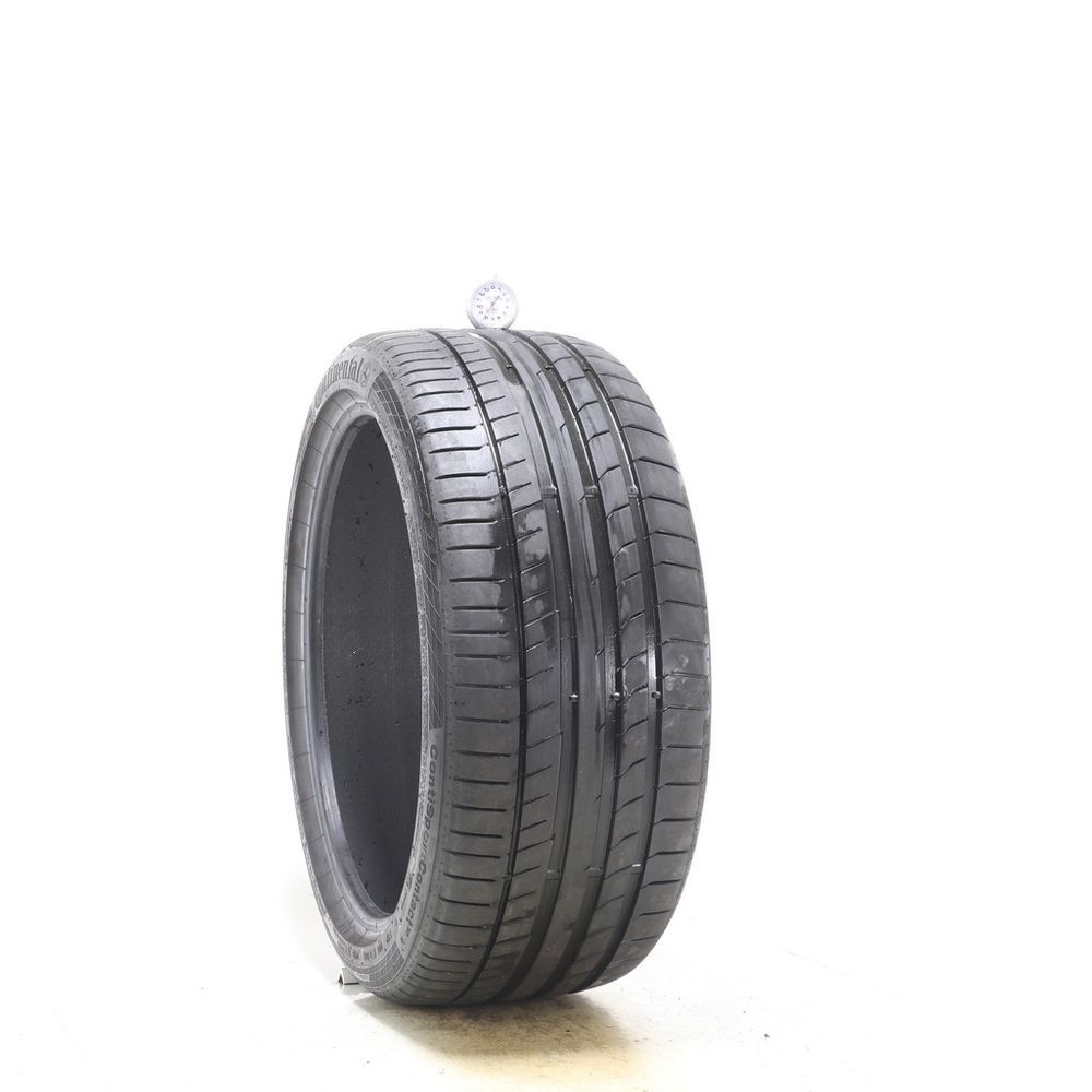 Set of (2) Used 255/35ZR19 Continental ContiSportContact 5P 92Y - 7-8/32 - Image 4