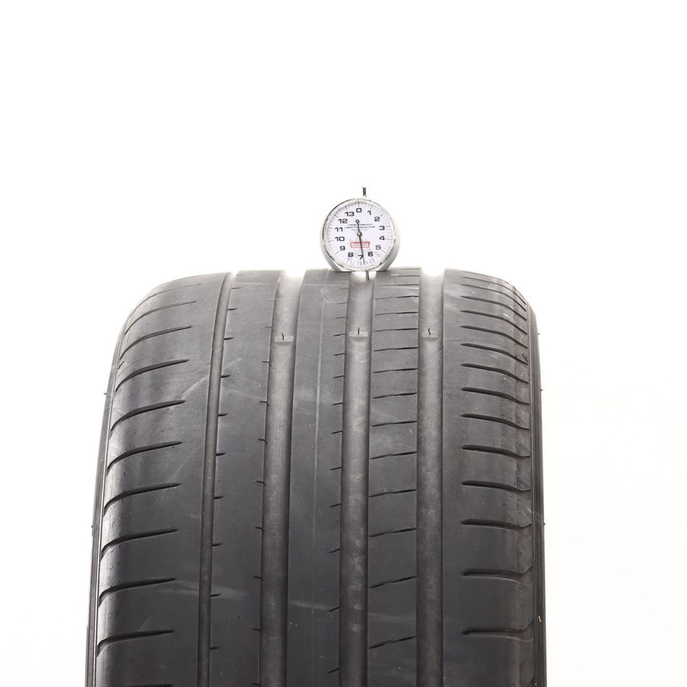 Set of (2) Used 255/35ZR21 Yokohama Advan Sport V107 MO1 98Y - 6.5-7.5/32 - Image 2