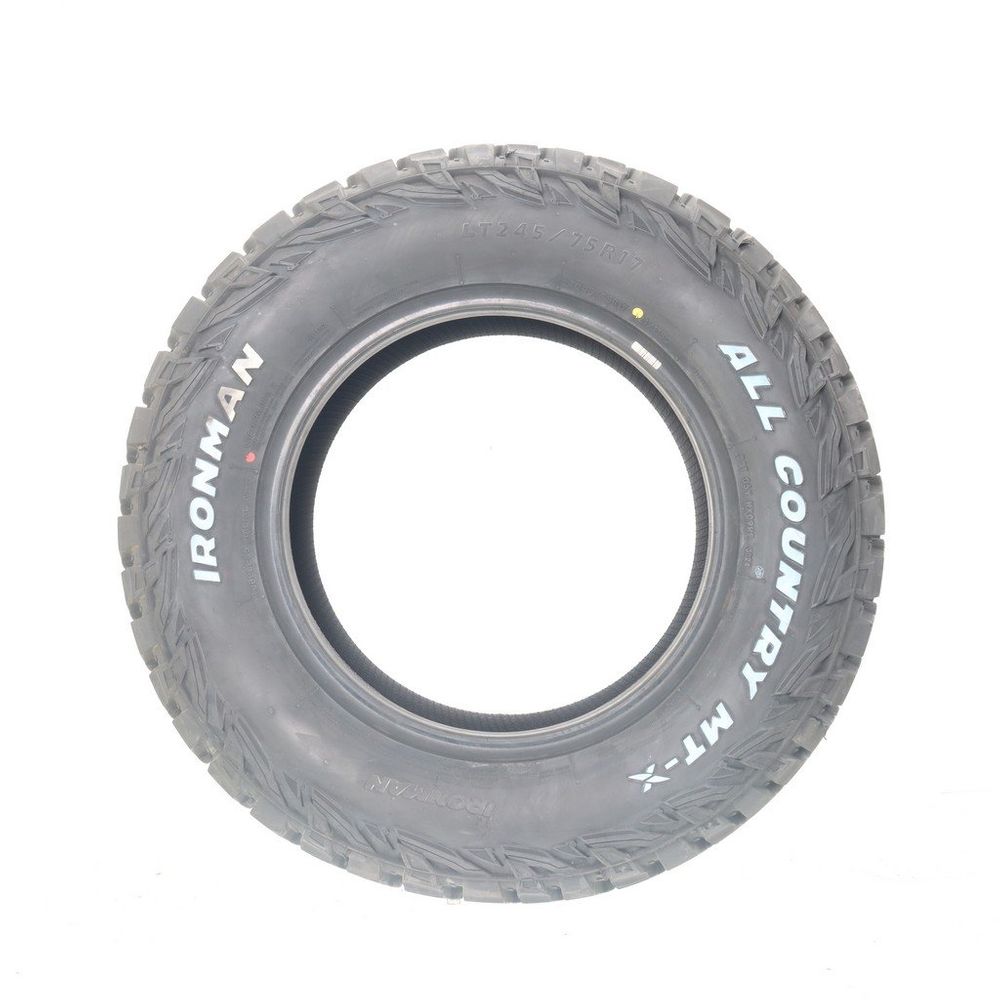 Set of (2) New LT 245/75R17 Ironman All Country MT-X 121/118Q E - Image 3