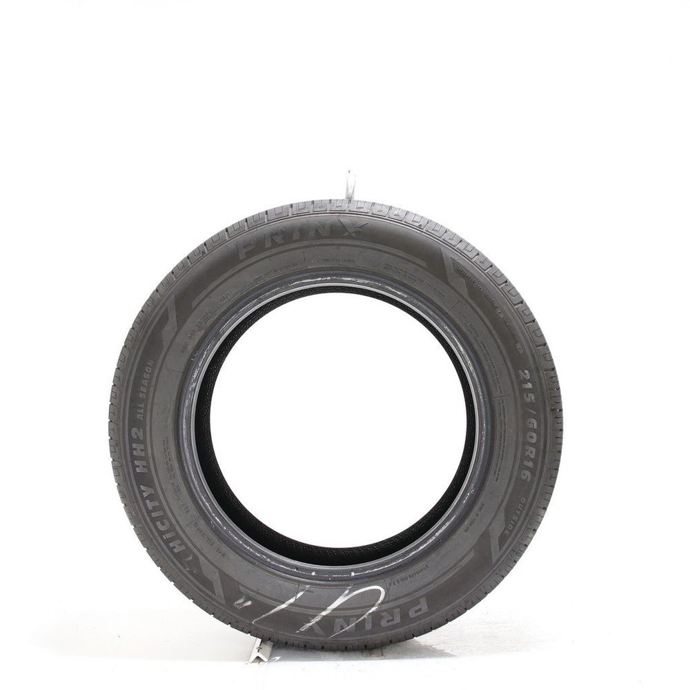 Set of (2) Used 215/60R16 Prinx HiCity HH2 95V - 8.5/32 - Image 3