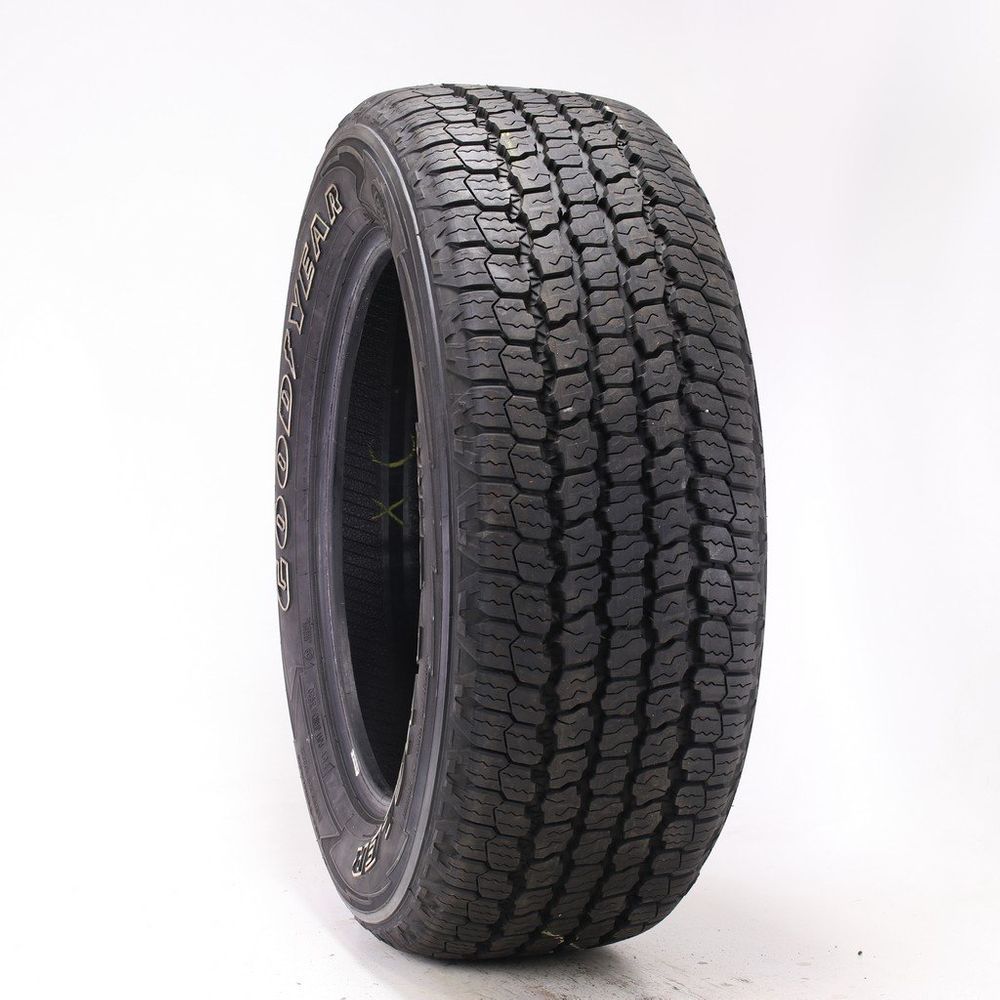 Set of (2) Driven Once 275/55R20 Goodyear Wrangler All-Terrain Adventure  Kevlar 113T /32 | Utires