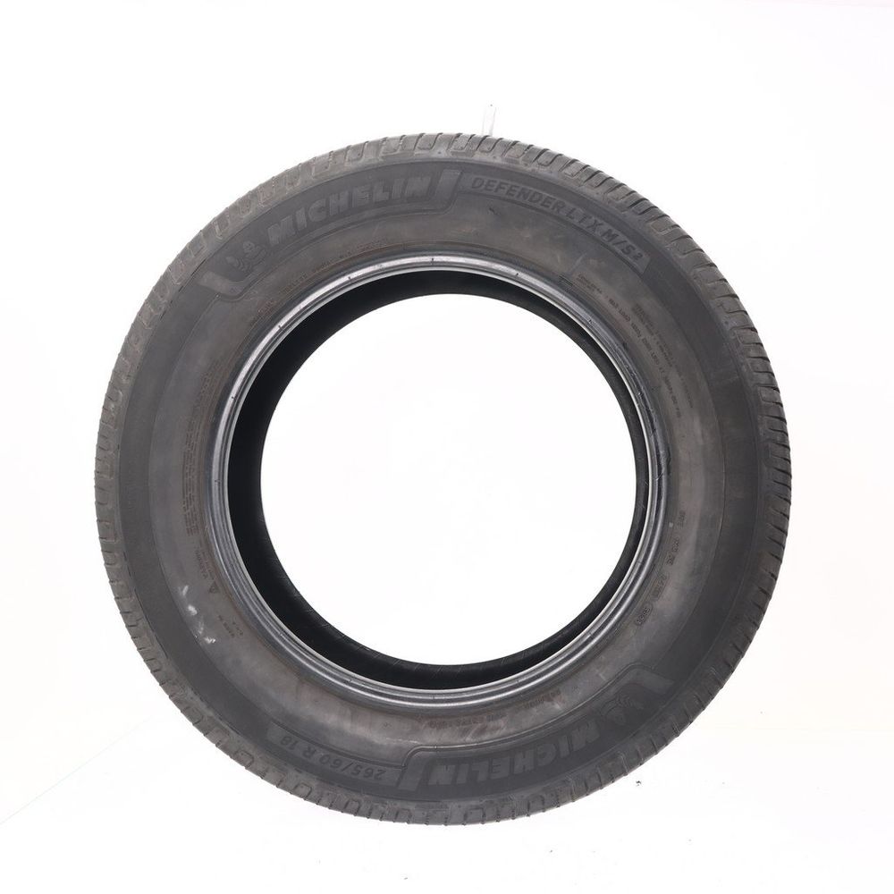 Set of (4) Used 265/60R18 Michelin Defender LTX M/S 2 114H - 9-9.5/32 - Image 3