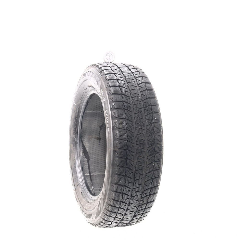 Set of (2) Used 215/65R17 Bridgestone Blizzak WS80 99T - 6.5/32 - Image 1