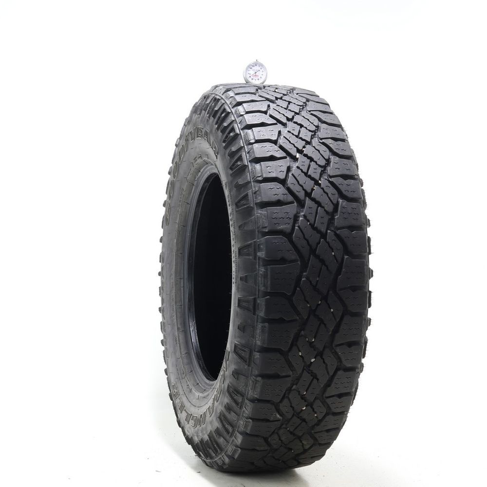 Set of (2) Used 255/75R17 Goodyear Wrangler Duratrac 115S - 9/32 - Image 1