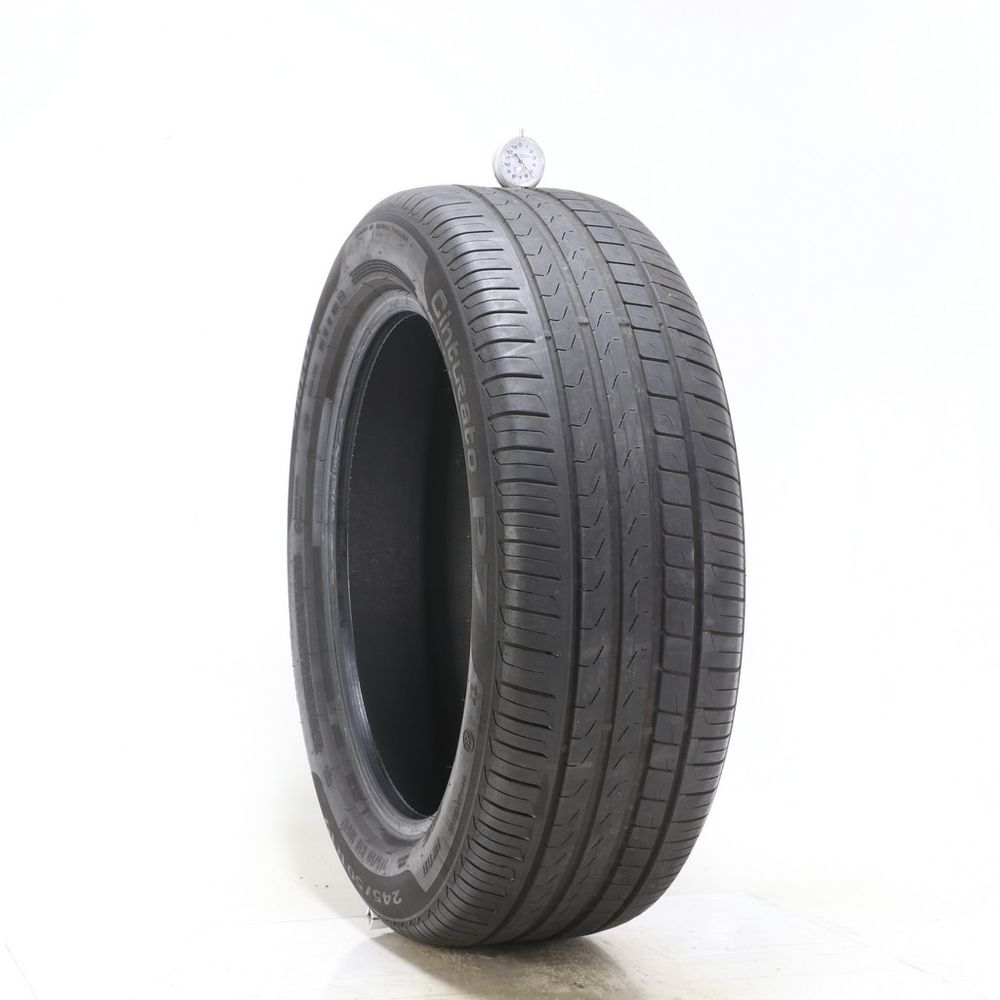 Set of (2) Used 245/50R19 Pirelli Cinturato P7 Run Flat 105W - 5-5.5/32 - Image 4