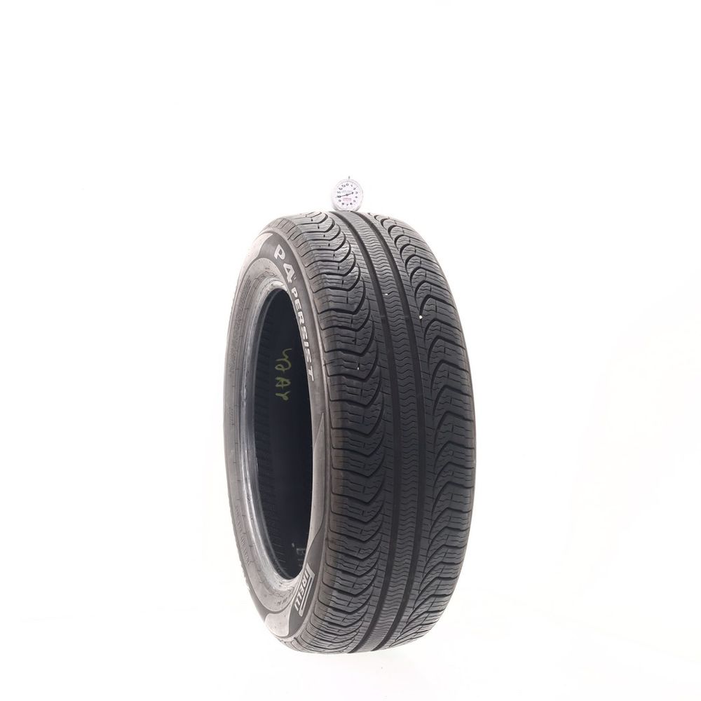 Set of (2) Used 215/55R17 Pirelli P4 Persist AS Plus 94V - 9.5-10/32 - Image 1